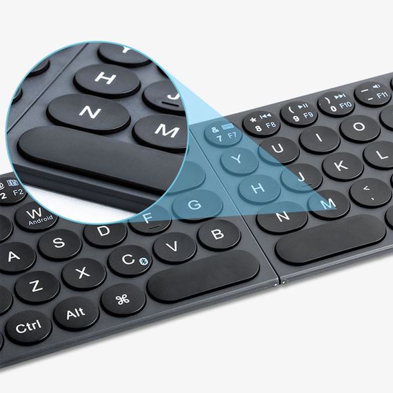 Клавиатура WIWU Fold Mini Keyboard FMK-01 Black | Зображення 6