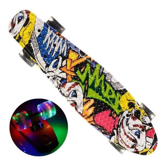 Пенні борд з pu колесами 6см Хіп Хоп