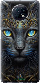 Чохол на Xiaomi Redmi Note 9T Кішка "5548u-2261-2448"