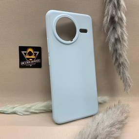 Чохол м'який для Poco F7 Pro Протиударний | Soft Touch | Блакитний