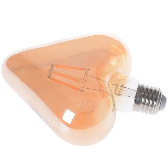 Лампа светодиодная LED 6W E27 COG WW L124 Amber 220V | Зображення 3