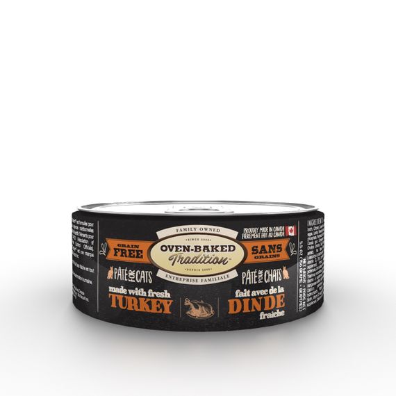 Корм Oven-Baked Tradition Cat Turkey вологий з індичкою для котів будь-якого віку 156 гр