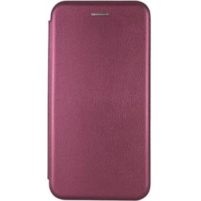 Кожаный чехол-книжка Classy для TECNO Spark 9 Pro (KH7n) Бордовый