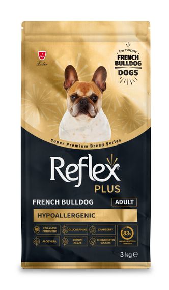Reflex Plus French Bulldog Adult сухий корм для собак породи французький бульдог, 3 кг