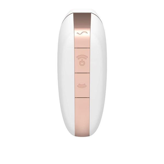 Вакуумний кліторальний вібратор - Satisfyer Love Triangle White (App) Sex Aura | Зображення 4