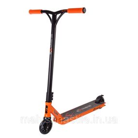 Самокат трюковый 2-х колёсный TR21009 (RL7T) Extreme Motion TEAM, PU 110 мм Оранжевый