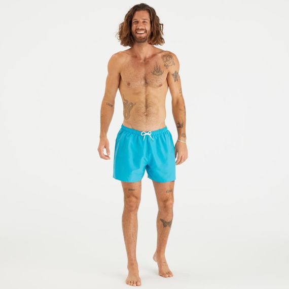 Шорти чоловічі Hendaia 100 для плавання бірюзові - S | Зображення 1