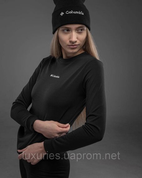 Термобілизна жіноча Columbia зимова чорна, жіночий комплект термобілизни | Зображення 4