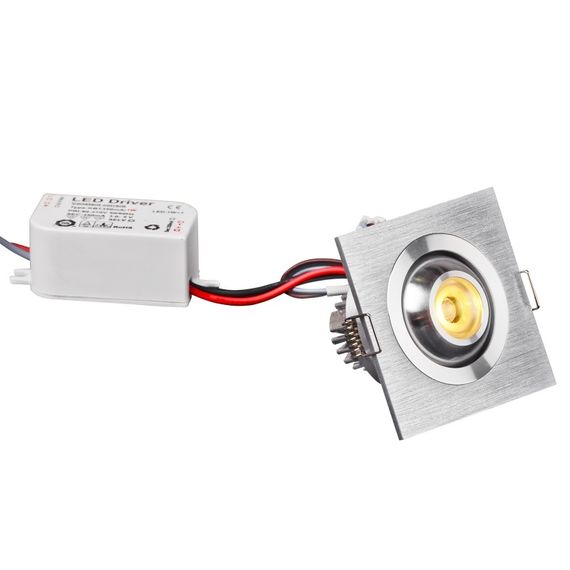 Светильник точечный LED-101/1W AL