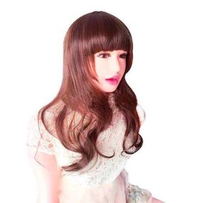 Секс-кукла с открытым ротиком Кристина +вибрация + насос + смазка + нагреватель + латка