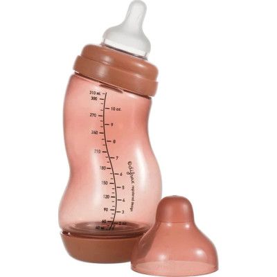 Бутылочка для кормления Difrax S-bottle Wide с силиконовой соской, 310 мл (707 Brick)