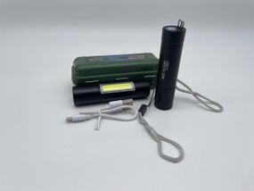 Фонарь XPE+COB+Light A-2821