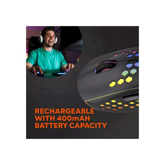 Мишка Canyon Haster GMW-18 Wireless Black (CND-SGMW18) | Зображення 8