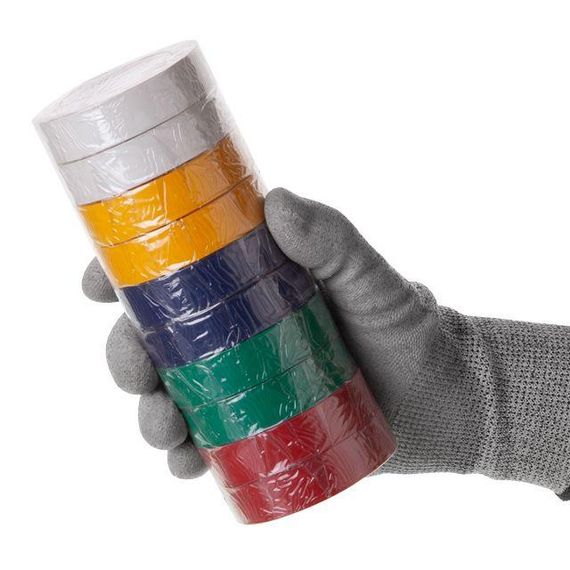 Стрічка ізоляційна 15 м кольорова INTERTOOL IT-00191 | Зображення 1