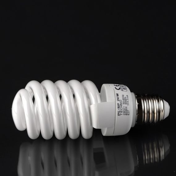 Лампа энергосберегающая E27 PL-SP 24W/827 techno Br 220V | Зображення 1