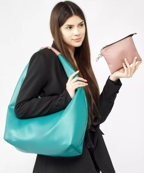 Сумка жіноча Sambag HOBO L мурена 34 х 37х 16 см (53300036) | Зображення 4