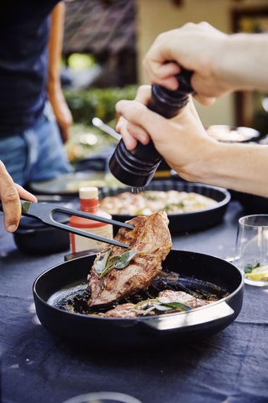 Сковорода гриль KitchenAid Matte Oven-to-table CC004600-001 26 см черная | Зображення 5