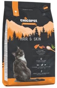 Сухий корм для котів з птахом та лососем Chicopee HNL Cat Hair & Skin, 1.5 кг