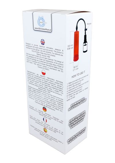 Вакуумная помпа - Powerpump MAX - Red sexstyle | Зображення 3