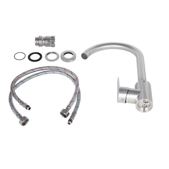 Змішувач для кухні Lidz Vida 04U-SFS | Зображення 2