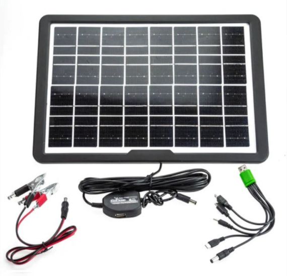 Сонячна панель CCLamp CL-1615 Solar 15Вт 15Вт зарядка від сонця 36*25*3см | Зображення 2