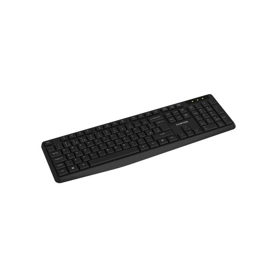 Клавіатура Canyon KB-W01 Water resistant Wireless UA Black (CNE-CKEYW01) | Зображення 3