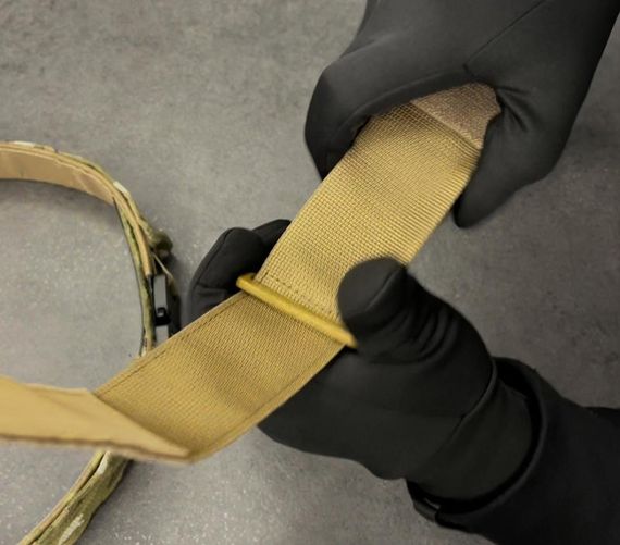 Військово-тактичний ремінь композитний пластик Range Belt D-Ring Cobra Buckle мультикам | Зображення 8