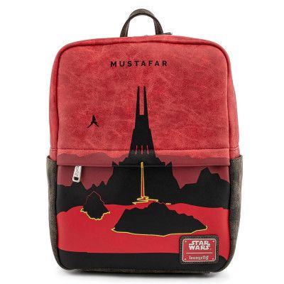 Рюкзак шкільний Loungefly Star Wars - Lands Mustafar Square Mini Backpack (STBK0240) | Зображення 2