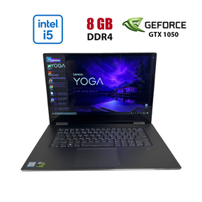 Игровой ноутбук-трансформер Б-класс Lenovo Yoga 720-15IKB / 15.6" (1920x1080) IPS Touch / Intel Core i5-7300HQ (4 ядра по 2.5 - 3.5 GHz) / 8 GB DDR4 / 256 GB SSD / nVidia GeForce GTX 1050, 4 GB GDDR5, 128-bit / WebCam б/у