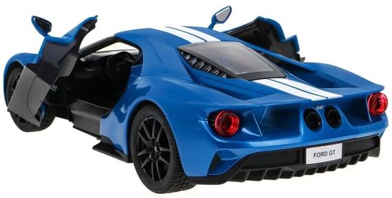 Машинка Rastar Ford GT (78160) на радіокеруванні. 1:14. Колір: блакитний | Зображення 3