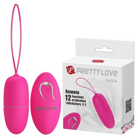Виброяйцо - Pretty Love Selkie Vibrating Egg Pink Sex Aura