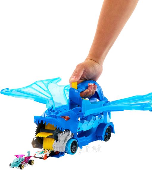 Транспортер-трансформер Hot Wheels City Два дракони (JBM72) | Зображення 3