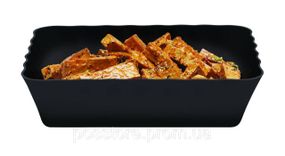 Прямоугольное блюдо для выкладки в витрине, 25,4х31,8х7,6 см Cambro, Черный, 4,3 л