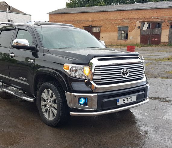Передній захист ST008 (нерж) для Toyota Tundra 2007-2024 рр | Зображення 2