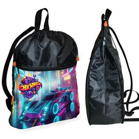 Рюкзак-мішок для школи Хот Вілс «Hot Wheels» дитяча сумка для взуття та спортивного одягу (01494)