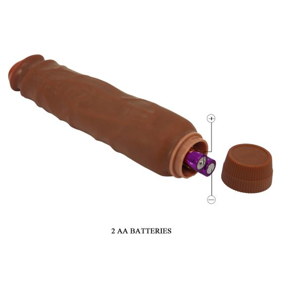 Вибратор - Barbara Jack Vibrator 10" Brown Sex Aura | Зображення 8