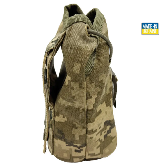 Підсумок - чохол для фляги 1л IRR Cordura 500D Піксель ММ-14 | Зображення 3
