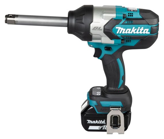 Гайкокрут акумуляторний з подовженим хвостовиком Makita DTW1005Z (1360 Нм, 3/4", LXT 18 В, без акумуляторів та зарядного пристрою) | Зображення 1
