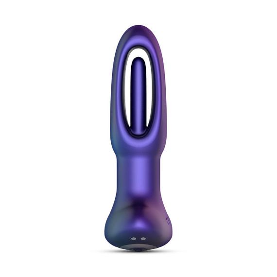 Анальна пробка з віброязичком Hueman - Voyager Butt Plug With Tapping Sex Aura | Зображення 2