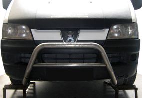 Кенгурятник WT005 (нерж.) для Peugeot Boxer 1994-2006 гг