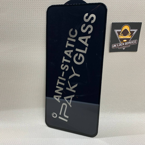 Защитное стекло 5D Full Glue для Xiaomi Redmi Note 14 4G | Ipaky AntiStatic | Чорне, повне покриття, 9H