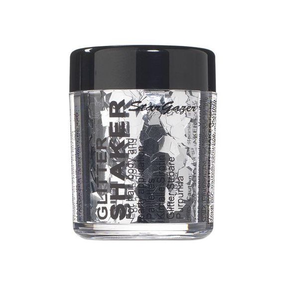 Глиттер-шейкер (блестки) Серебряные Stargazer Chunky Glitter Silver | Зображення 1
