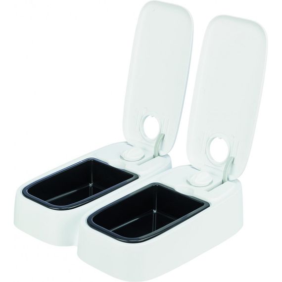 Автоматична годівниця Trixie для корму TX2 пластик 2х300 мл/27х7х24 см | Зображення 4