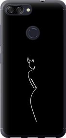 Чехол на Asus ZenFone Max Plus M1 ZB570TL Силуэт1 "4590u-1361-17620"