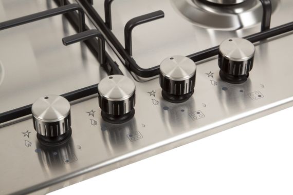 Варильна газова панель VENTOLUX HG640-MA3 S (X) неіржавка сталь | Зображення 5