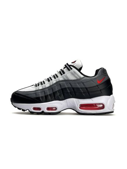 Чоловічі кросівки Air Max 95 Black Grey Red весна / літо / осінь A3863 43 27.5 см | Зображення 1