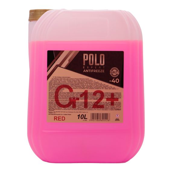 Антифриз Сt12+ Polo Expert 40 Premium кан. п/е 10л червоний