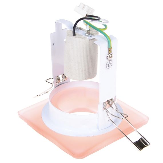 Светильник точечный декоративный HDL-G24 pink (Е14) | Зображення 1