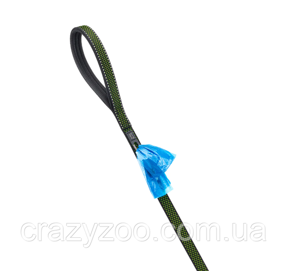 Повідець для собак Ferplast Daytona Deluxe G15/120 нейлоновий зелено-чорний 1.5х120 см 77200017 | Зображення 1
