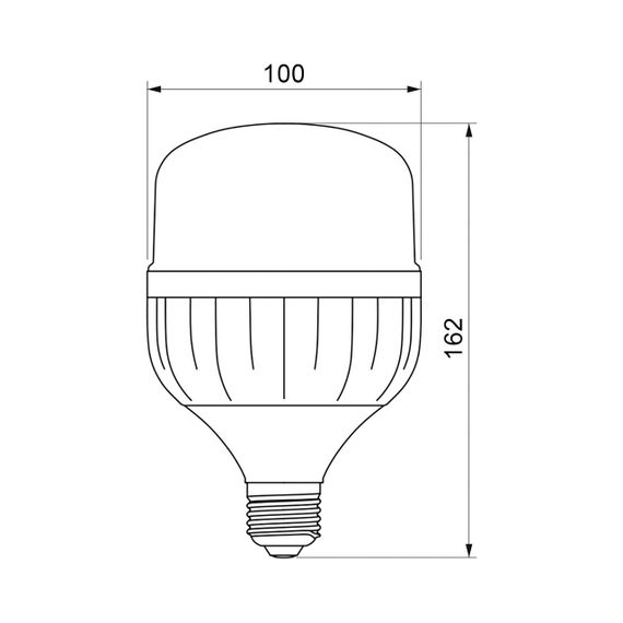 Світлодіодна лампа TITANUM A100 30W E27 6500К | Зображення 2
